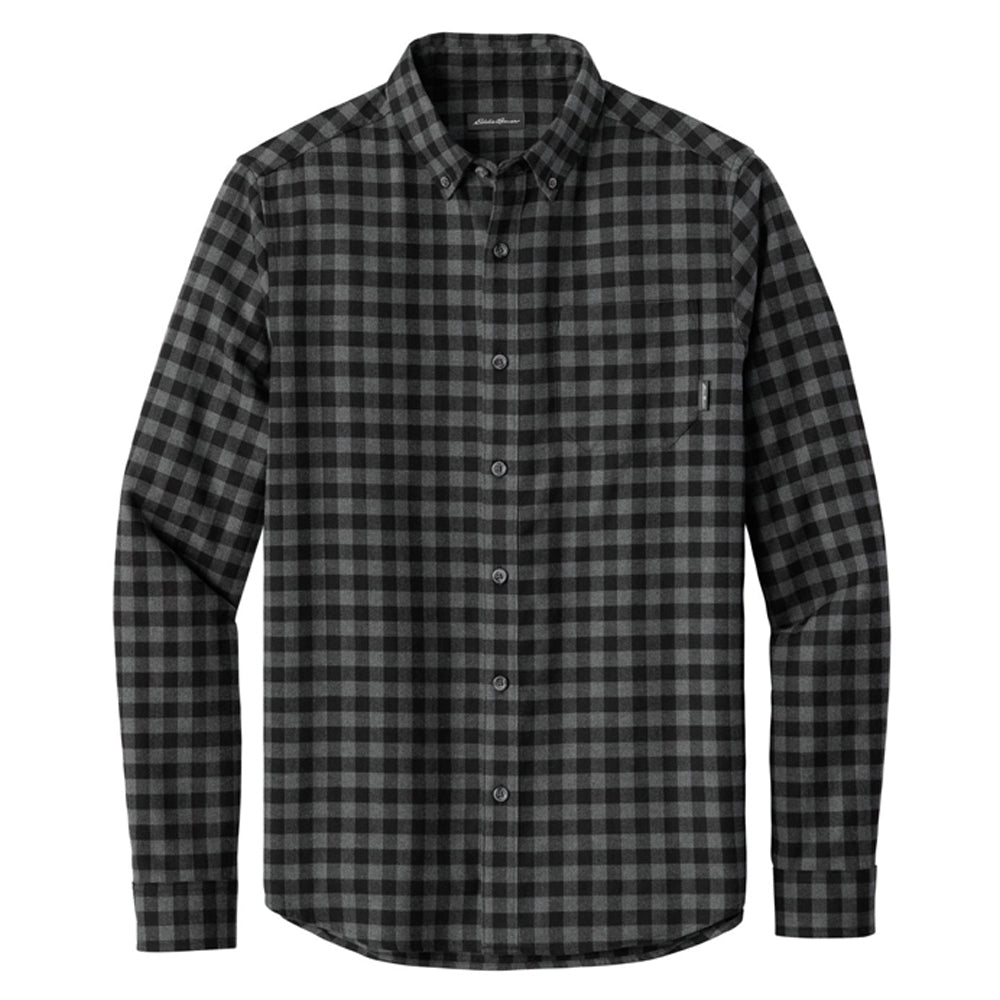 Eddie Bauer Long Sleeve Favorite Flannel Plaid Shirt