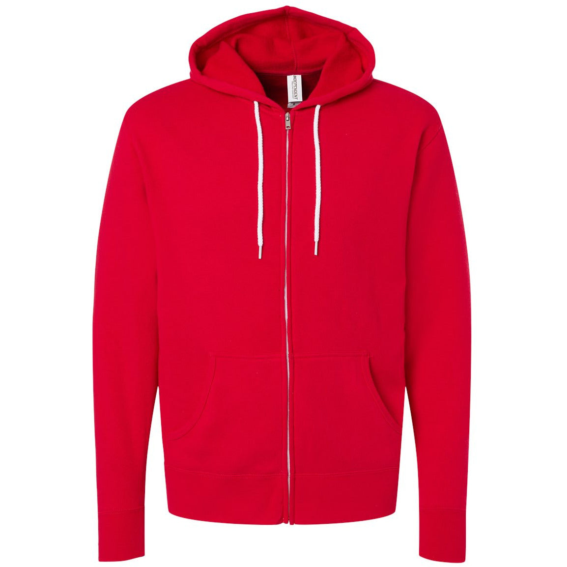 Lightweight Full-Zip Hooded Sweatshirt