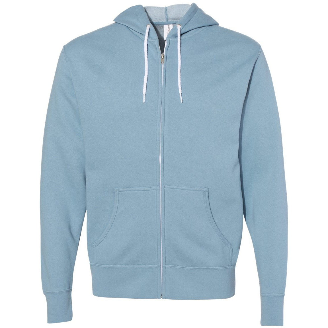 Lightweight Full-Zip Hooded Sweatshirt