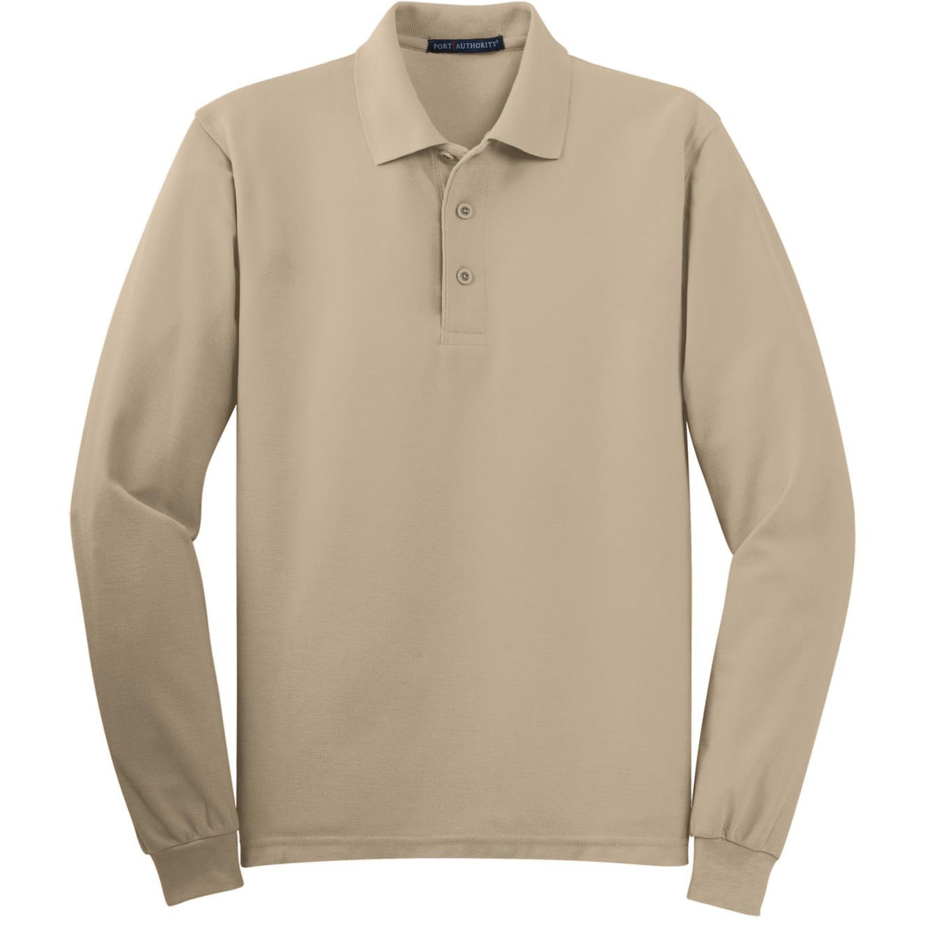 Port Authority® Silk Touch™ Long Sleeve Polo