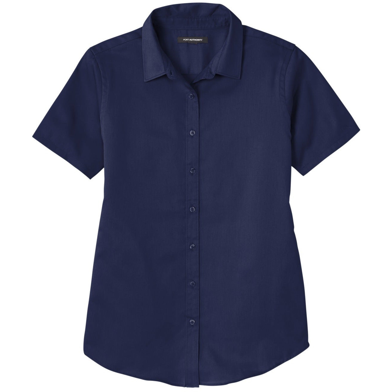 Port Authority® Ladies Short Sleeve SuperPro React®Twill Shirt