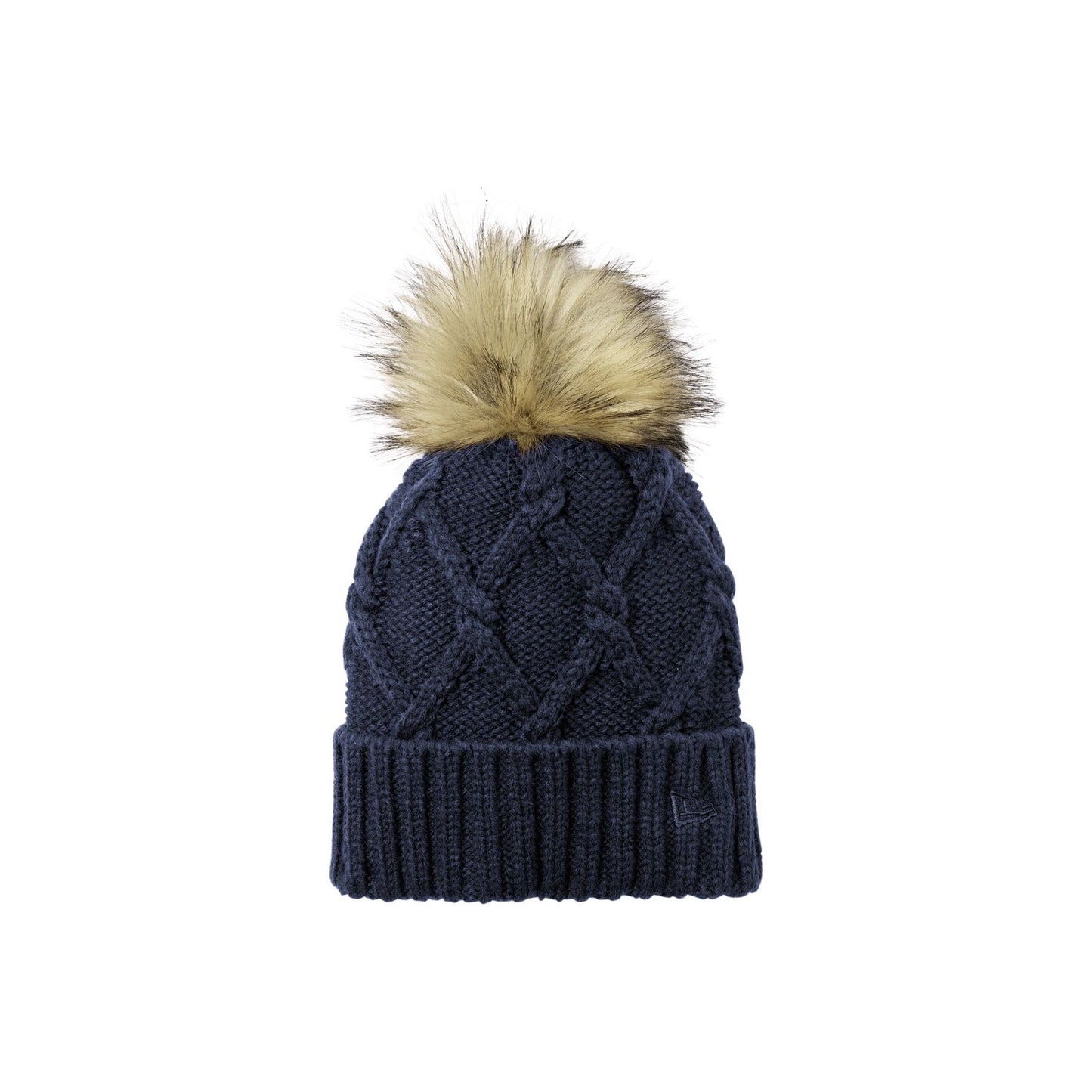 New Era®  Faux Fur Pom Beanie