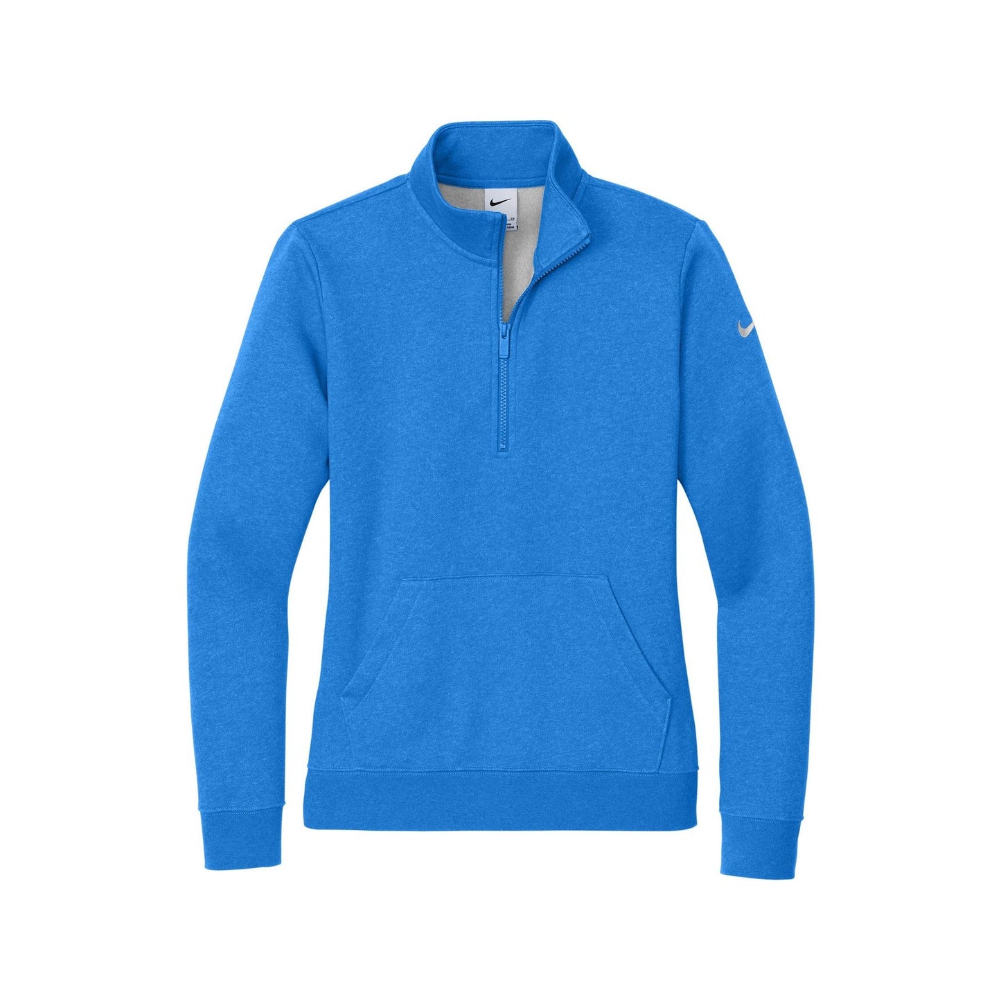Nike Ladies Club Fleece Sleeve Swoosh 1/2-Zip